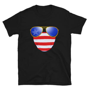 American Dude Abides - Unisex T-Shirt - Keen Eye Design