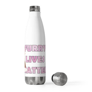 Baby Fox Furry Lives - Stainless Steel Bottle 20oz - Keen Eye Design