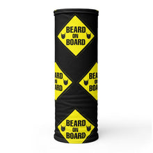 Load image into Gallery viewer, Beard On Board (V1) - Neck Gaiter (black) - Keen Eye Design
