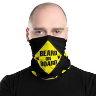 Beard On Board (V1) - Neck Gaiter (black) - Keen Eye Design