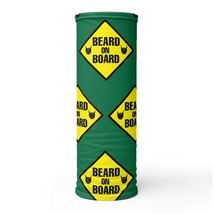 Beard On Board (V1) - Neck Gaiter (dark green) - Keen Eye Design
