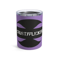 CRUSTRYFLICKER Mojo - Tumbler 10oz (Purple) - Keen Eye Design