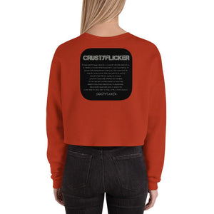 CRUSTYFLICKER - Crop Sweatshirt - Keen Eye Design