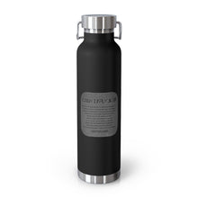 Load image into Gallery viewer, CRUSTYFLICKER Dogtag - 22oz Vacuum Insulated Bottle - Keen Eye Design
