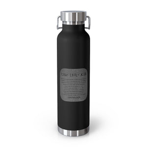 CRUSTYFLICKER Dogtag - 22oz Vacuum Insulated Bottle - Keen Eye Design