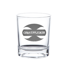 Load image into Gallery viewer, CRUSTYFLICKER Dogtag - 8oz / 11oz Wine Glass Beer Glass - Keen Eye Design

