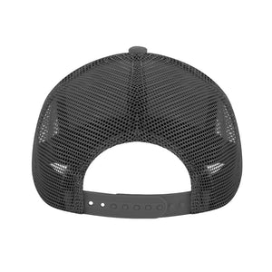 CRUSTYFLICKER Dogtag - Adult Baseball Trucker Hat (Black) : Classic Athletic Adjustable Mesh Baseball Cap for men & women - Keen Eye Design
