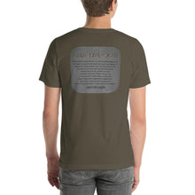 Load image into Gallery viewer, CRUSTYFLICKER Dogtag - Premium Unisex T-Shirt - Keen Eye Design
