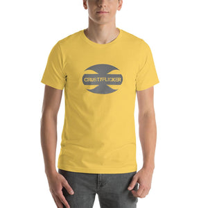 CRUSTYFLICKER Dogtag - Premium Unisex T-Shirt - Keen Eye Design