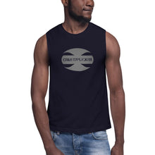 Load image into Gallery viewer, CRUSTYFLICKER Dogtag - Unisex Muscle Shirt - Keen Eye Design
