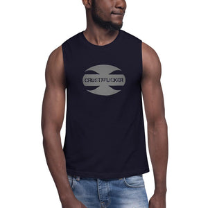 CRUSTYFLICKER Dogtag - Unisex Muscle Shirt - Keen Eye Design