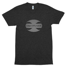 Load image into Gallery viewer, CRUSTYFLICKER Dogtag - Unisex Tri-Blend Track Shirt - Keen Eye Design
