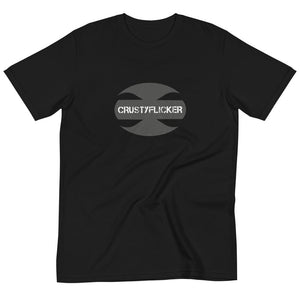 CRUSTYFLICKER 'Greyt' - Unisex Organic T-Shirt - Keen Eye Design
