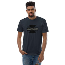Load image into Gallery viewer, CRUSTYFLICKER - Men&#39;s Fitted T-shirt - Keen Eye Design
