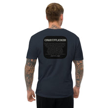 Load image into Gallery viewer, CRUSTYFLICKER - Men&#39;s Fitted T-shirt - Keen Eye Design
