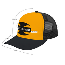 Load image into Gallery viewer, CRUSTYFLICKER Mojo - Adult Baseball Trucker Hat (Orange): Classic Athletic Adjustable Mesh Baseball Cap for men &amp; women - Keen Eye Design
