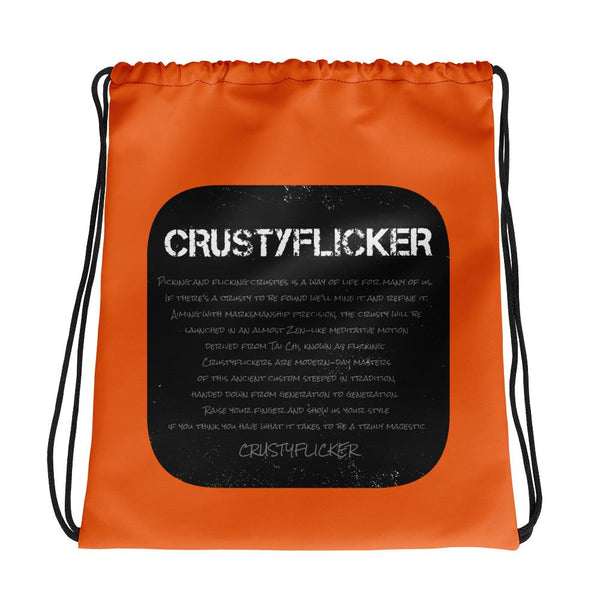 CRUSTYFLICKER Mojo - Drawstring bag - Keen Eye Design