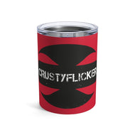 CRUSTYFLICKER Mojo - Tumbler 10oz (Red) - Keen Eye Design