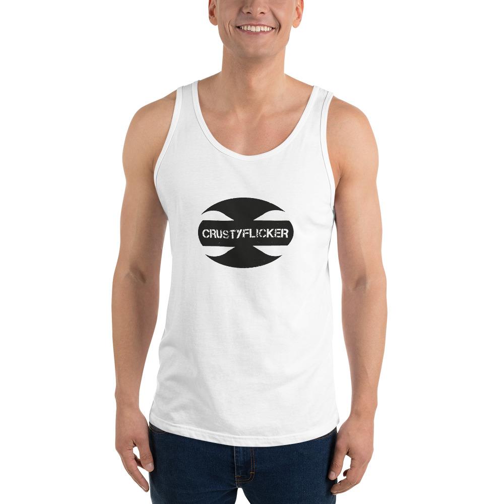 CRUSTYFLICKER Mojo - Unisex Tank Top - Keen Eye Design
