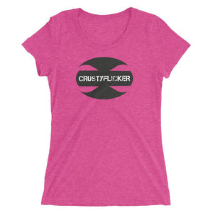 CRUSTYFLICKER Mojo - Women's Tri-Blend Boyfriend T-Shirt - Keen Eye Design