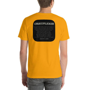 CRUSTYFLICKER - Premium Unisex T-Shirt - Keen Eye Design