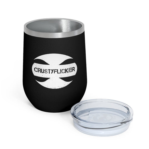 CRUSTYFLICKER Spirit - 12oz Insulated Wine Tumbler - Keen Eye Design