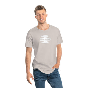 CRUSTYFLICKER Spirit - Men's Premium Jersey Curved Hem Tee - Keen Eye Design