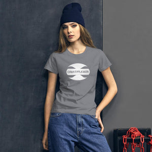 CRUSTYFLICKER Spirit - Women's Fashion Fit T-shirt (popsicles) - Keen Eye Design