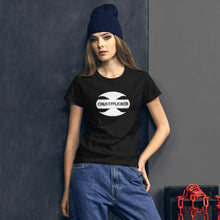 Load image into Gallery viewer, CRUSTYFLICKER Spirit - Women&#39;s Fashion Fit T-shirt (shades) - Keen Eye Design
