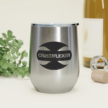 Load image into Gallery viewer, CRUSTYFLICKER Zen - 12oz Insulated Wine Tumbler - Keen Eye Design

