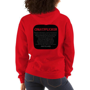 CRUSTYFLICKER Zen - Heavy Blend Unisex Hoodie - Keen Eye Design