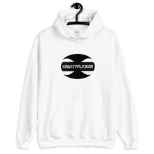 Load image into Gallery viewer, CRUSTYFLICKER Zen - Heavy Blend Unisex Hoodie - Keen Eye Design
