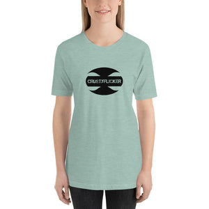 CRUSTYFLICKER Zen - Premium Unisex T-Shirt (heather) - Keen Eye Design