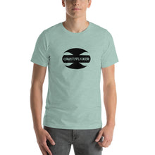 Load image into Gallery viewer, CRUSTYFLICKER Zen - Premium Unisex T-Shirt (heather) - Keen Eye Design
