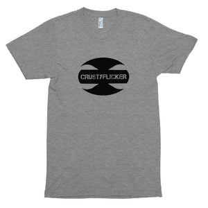 CRUSTYFLICKER Zen - Unisex Tri-Blend Track Shirt - Keen Eye Design