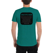 Load image into Gallery viewer, CRUSTYFLICKER Zen - Unisex TriBlend T-shirt - Keen Eye Design
