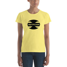 Load image into Gallery viewer, CRUSTYFLICKER Zen - Women&#39;s Fashion Fit T-Shirt (popsicles) - Keen Eye Design
