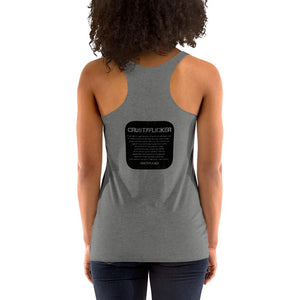 CRUSTYFLICKER Zen - Women's Racerback Tank - Keen Eye Design