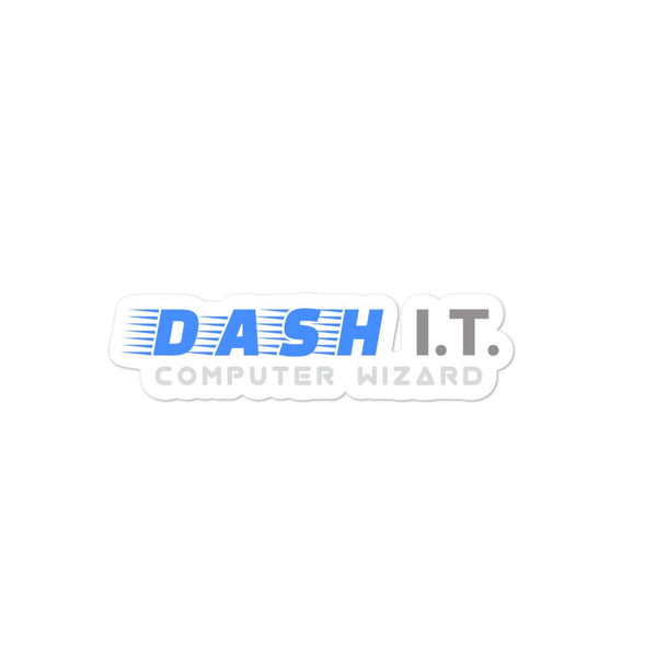 Dash I.T. - Bubble-free stickers - Keen Eye Design