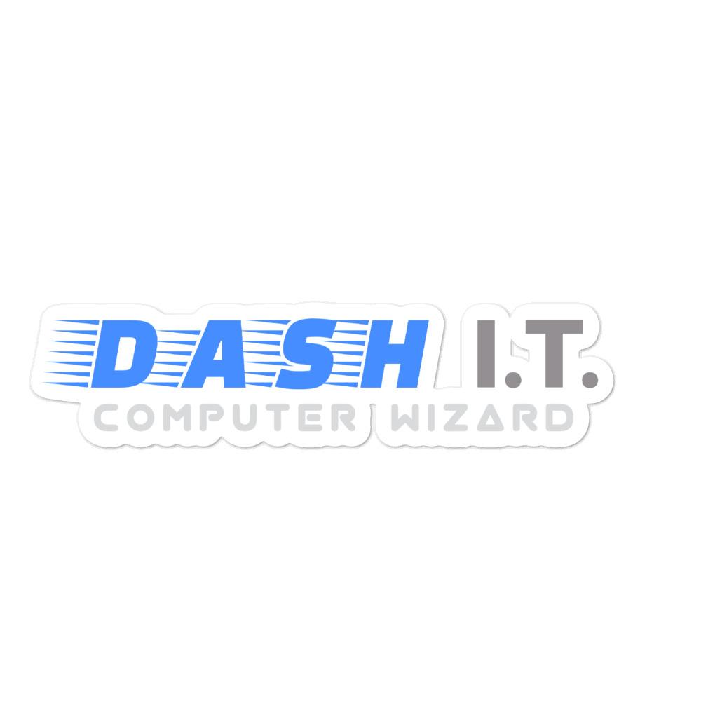 Dash I.T. - Bubble-free stickers - Keen Eye Design