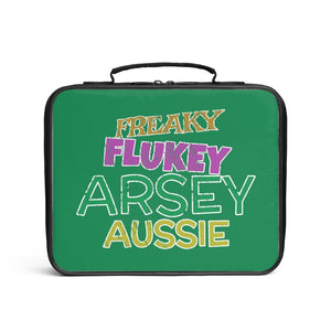Freaky Flukey Arsey Aussie V2 - Lunch Box - Keen Eye Design