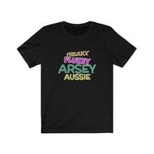 Load image into Gallery viewer, Freaky Flukey Arsey Aussie V3 - Unisex Premium T-Shirt - Keen Eye Design
