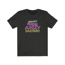 Load image into Gallery viewer, Freaky Flukey Arsey Bastard V4 (distressed) - Unisex Premium T-Shirt - Keen Eye Design
