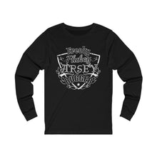 Load image into Gallery viewer, Freaky Flukey Arsey Bugger - Unisex Jersey Long Sleeve Tee - Keen Eye Design
