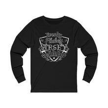 Load image into Gallery viewer, Freaky Flukey Arsey Gamer - Unisex Jersey Long Sleeve Tee - Keen Eye Design
