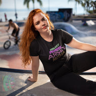 Freaky Flukey Arsey Mutha V4 (distressed) - Unisex Premium T-Shirt - Keen Eye Design