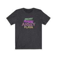 Freaky Flukey Arsey Playa V4 (distressed) - Unisex Premium T-Shirt - Keen Eye Design
