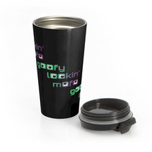 Load image into Gallery viewer, Goofy Lookin&#39; - Stainless Steel Travel Mug - Keen Eye Design
