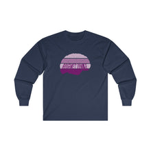 Load image into Gallery viewer, Gourmet Zombie on a High IQ Diet (F&amp;B) - Ultra Cotton Long Sleeve Tee. Quick Halloween party costume! - Keen Eye Design
