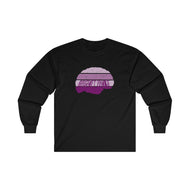 Gourmet Zombie on a High IQ Diet (F&B) - Ultra Cotton Long Sleeve Tee. Quick Halloween party costume! - Keen Eye Design